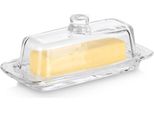 Vilde | Portaburro - In Vetro - Trasparente - Contenitore Per Burro - 20X9,5X7,5 Cm - Lavabile In Lavastoviglie