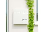Cassetta Postale Con Porta Giornali - Design Moderno, Serratura Di Sicurezza