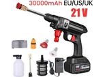 Idropulitrice A Batteria Per Auto, Pistola A Spruzzo Con Generatore Di Schiuma, 1500 W, Batteria Da 30000 Mah, Iris Purple