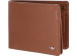 Golden Head Pelle Portafoglio Polo Rfid Protect Scheintasche Mit Rv 1364 Cognac Marrone