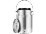 Stainless Steel Jug 304 10L With Tap For Milk Wine Beverages
