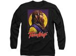 Teen Wolf - T-Shirt Unisex Uomo/Donna, Manica Lunga TV28659 (M) (Nero)