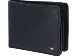 Golden Head Pelle Portafoglio Polo Rfid Protect Scheintasche Mit Rv 1364 Schwarz Nero