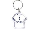 Tottenham Hotspur Fc - Portachiavi, Acrilico, Bifacciale, Maglia BS6329 (Taglia Unica) (Bianco/Marino Scuro)