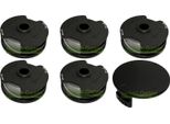 5 Bobine Di Filo + Cappuccio Per Parkside 351652 351753 360066 365589 385583 TLP-01