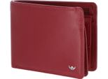 Golden Head Pelle Portafoglio Polo Rfid Protect Scheintasche Mit Rv 1364 Rot Rosso Scuro