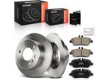Frankberg 2X Dischi Freno 4X Pastiglie Freno Asse Posteriore Per Mercedes-Benz Sprinter 3,5-T B906 Sprinter 3-T