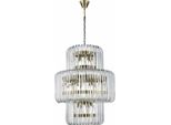 Casa Padrino Lampadario Oro Ø 80 X H. 107 Cm - Lampadario Per Hotel E Ristoranti