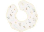 Bavaglino Unisex In Cotone Per Neonati, Morbido, Confortevole, Assorbente Della Saliva Per Sbavare E Mangiare, Giallo