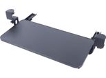 Supporto Per Tastiera, Vassoio Estensibile Per Tastiera E Mouse Da Montare Sotto La Scrivania, 52×25 Cm, Nero