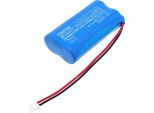 Techtek Batteria Compatibile Con [Flexineb] E Series Nebuliser Sostituisce INR18650-2S1P