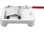 Affettatrice Manuale Per Carne Congelata, Acciaio Inossidabile, Spessore Regolabile, Argento