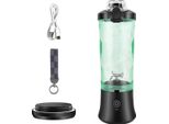 Mini Frullatore Portatile Zyren - Frullatore Per Frullati Ricaricabile Via Usb - 600 Ml - Frullatore Da Viaggio - Frullatore Per Ghiaccio E Frullati - Compatto E Potente
