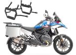 Set Valigia In Alluminio + Portavaligie Adatto Per Bmw R 1300 Gs 23-25 Alluminio