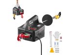 Succebuy Argano Elettrico A Fune Con Capacità Di Carico Di 500 Kg, Paranco Elettrico 2 In 1, Potenza Di 1500 W, Altezza Di Sollevamento Di 7,6 M, Velocità Di 5 M/Min, Dotato Di Telecomando Manuale E Wireless Per Officina, Magazzino E Garage