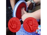 Diy Baby Care Hand Foot Stamp Pad Impronta Della Mano Impronta Del Piede Impronta Digitale 7 Colori Argilla Morbida Schiuma Soffice Fornisce Antistress Bambini Giocattoli Per Bambini