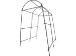 Arco Di Rose - Traliccio Di Sostegno Per Piante Rampicanti - Metallo - Resistente Alle Intemperie - Stabile - Per Piante Rampicanti - Nero