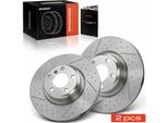 Frankberg 2X Disco Freno Asse Posteriore Sinistro Destro Per Serie 3 F30 F80 F31 Serie 1 F20 F21 2 F23 F22