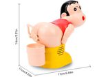 Cartone Animato Per Bambini, Soffiatore Di Bolle Elettriche, Macchina Per Scoreggiare, Luce, Musica, Scherzo Divertente, Giocattolo D'acqua