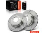 Frankberg 2X Disco Freno Asse Posteriore Sinistro Destro Per Bmw Serie 1 Cabriolet E88 Coupé E82 2007-2013