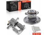 Frankberg 1X Pinza Freno + 1X Mozzo Ruota Asse Posteriore Sinistro Per Mercedes-Benz Classe A W169 Classe B 2004-2012