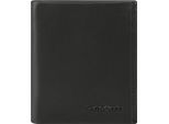 Samsonite Pelle Portafoglio Attack 2 124 - Wal S 3/2Cc+Coin+C Wallet Black Nero