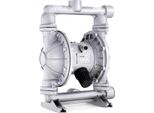 Pompa A Doppia Membrana Ad Aria Compressa Vevor, 200 L/Min, Max. 7,9 Bar, Pompa Di Trasferimento Pneumatica Con 2 Membrane Aggiuntive, Ingresso E Uscita In Lega Di Alluminio Da 3,8 Cm Per Diesel, Grasso, Olio