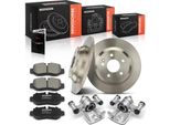 Frankberg 2X Pinze Freno + 2X Dischi Freno + 4X Pastiglie Freno Posteriori Per Mercedes-Benz Vito Tourer W447