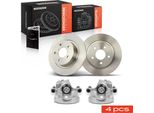 Frankberg 2X Pinze Freno + 2X Dischi Freno Posteriori Per Ford Tourneo Transit Connect