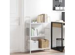 Maison Exclusive - Scaffale Libri 3 Ripiani Bianco 60X27,6X90,5 Legno Multistrato