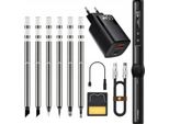Set Saldatore Digitale Di Precisione Fnirsi HS-01 65W + 6 Punte