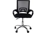 Sedia Da Ufficio Ergonomica Luxe Deluxe – Nera – Rete – Su Rotelle – Ergonomica – Regolabile In Altezza – Con Braccioli