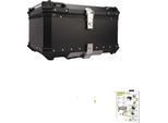 Box Posteriore Per Moto, Capacità 65L, Design Impermeabile, 65L Nero