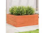 Maison Exclusive - Fioriera Giardino Marrone Cera 110X110X46Cm Legno Massello Pino