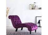 Maison Exclusive - Poltrona Viola In Velluto