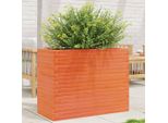 Maison Exclusive - Fioriera Giardino Marrone Cera 90X40X68,5Cm Legno Massello Pino