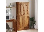 Maison Exclusive - Credenza Legno Antico 82,5X30,5X185 Cm In Truciolato