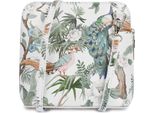Borsa Vera Pelle Postina Italiana Uccelli K0371306