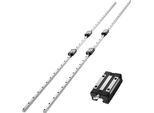 Guide Lineari Vevor, HGR20, Confezione Da 2 Guide Lineari Da 2000 Mm E 4 Blocchi Di Scorrimento, Set Inossidabile E Ad Alta Precisione, Per Fai-Da-Te, Fresatrici Cnc, Torni, Fresatrici, Stampanti 3D
