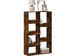 Maison Exclusive - Libreria Rovere Fumo 100X33X155,5 Cm In Legno Multistrato