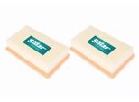 2× Filtro Pieghettato Classe Di Polvere L – Ricambio, Compatibile Con Bosch Gas 35 L Afc / Sfc+ / Gas 35 M Afc