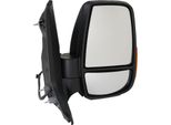 Johns, Specchietto Retrovisore Esterno Destro Nero Adatto Per Ford Transit 13 Fad Fcd Fed A 2 Poli