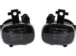 Johns, Set Fari Antinebbia A Led Sinistro E Destro Adatti Per Renault Megane Iv B9A/K9A