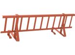 Vidaxl Pala Da Neve Per Tetto Rossa 100 X 29,5 X 34,5 Cm Acciaio