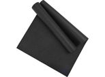 Vidaxl Tappetino Protettivo Sportivo Nero 120 X 60 X 0,6 Cm Pvc