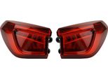 Johns, Set Luci Posteriori A Led Esterne Sinistra E Destra Compatibili Con Seat Leon KL1 Rosso 11/19-