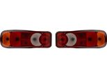 Johns, Set Luci Posteriori Sinistra E Destra Adatte Per Renault Master Iii Jv, Connettore A 6 Pin