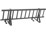 Vidaxl Pala Da Neve Per Tetto Antracite 100 X 29,5 X 34,5 Cm Acciaio