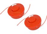 2 Bobine Di Filo Per Decespugliatore Vertex VKS-52 Basic/L DBC520A