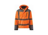 Holex Warnschutz Winterjacke, Orange / Grau, Unisex-GrößE: M (091655 M)